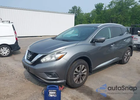 2015 Nissan Murano Sl from USA, damaged, VIN 5N1AZ2MH8FN239499